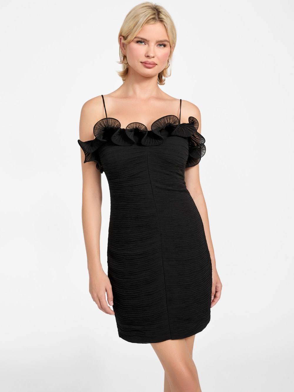Chiffon mini dress