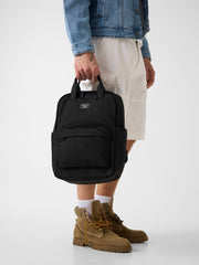 Logo patch backpack