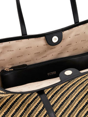 Vikky Woven Straw Tote Set