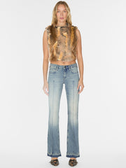 flare denim pant