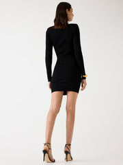 Marciano rib-knit mini dress