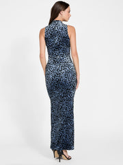 Animalier long dress