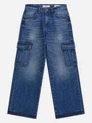 Oversized Cargo Jeans (7-16)