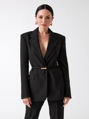 Dalia Single-Breasted Blazer