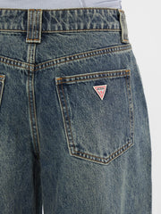 GUESS Originals Double Patch Pocket Wide Leg Jeans