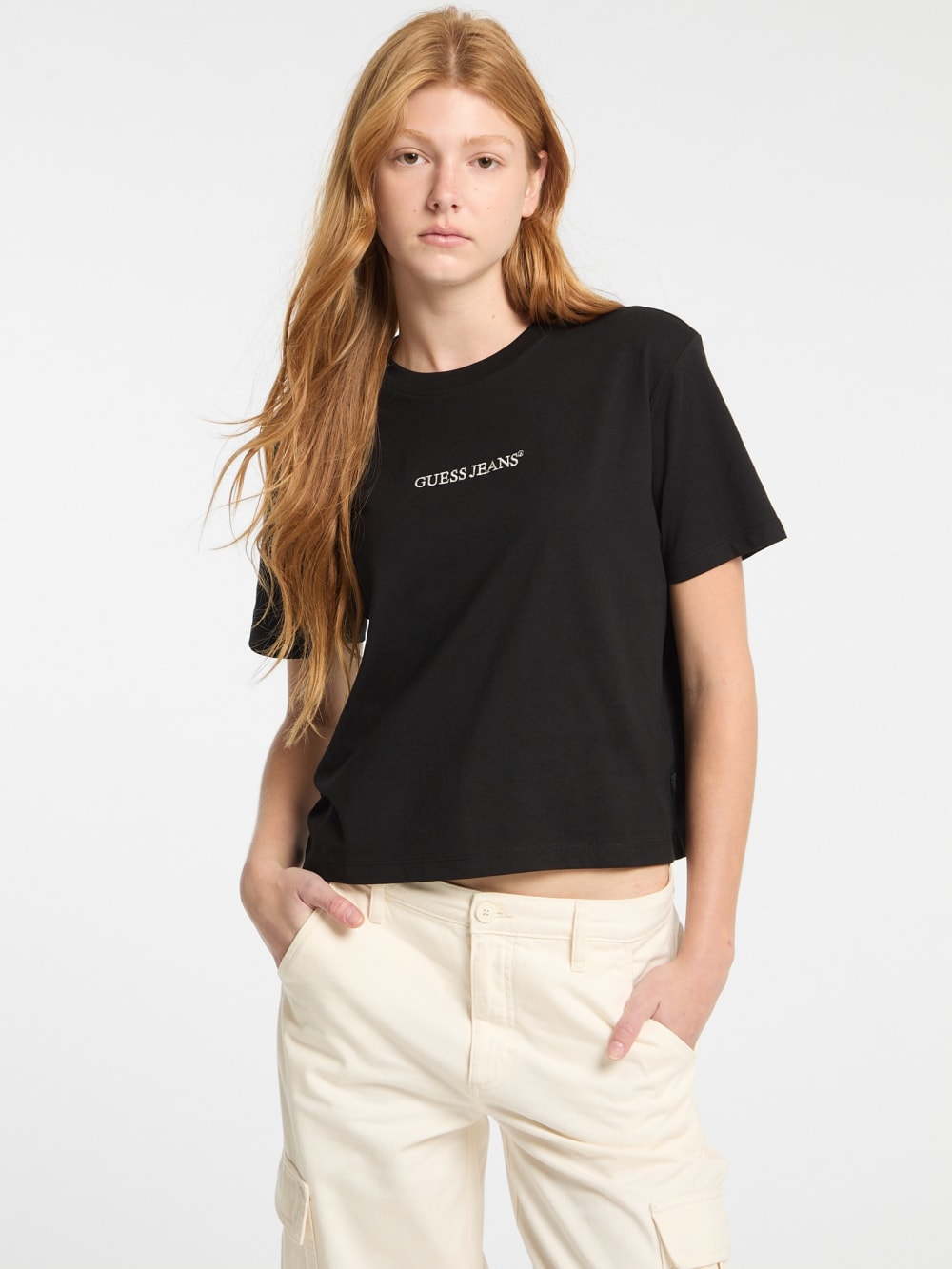 Crewneck Logo Tee