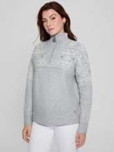 Half-Zip Wool-Blend Pullover Sweater