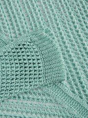 Washed Crochet Sweater
