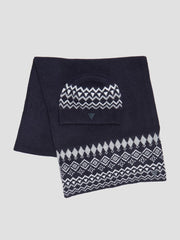 Jacquard Beanie & Scarf Set