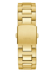 Gold-Tone and Black Multifunction Watch