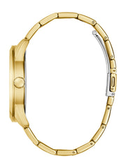 Gold-Tone and Black Analog Watch