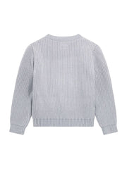 Embroidered logo sweater