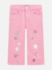 Sequined Wide Leg Pants (2-7)