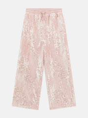 Sequins palazzo pants
