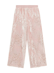 Sequins palazzo pants