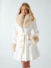 Wool blend coat