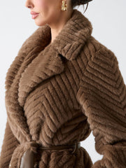 Claire Faux-Fur Coat