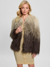 Cristina Faux-Fur Ombr Jacket