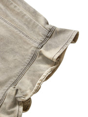 hook denim vest