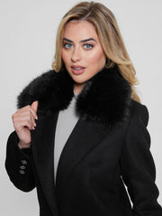 Eco Nancy Wool-Blend Coat