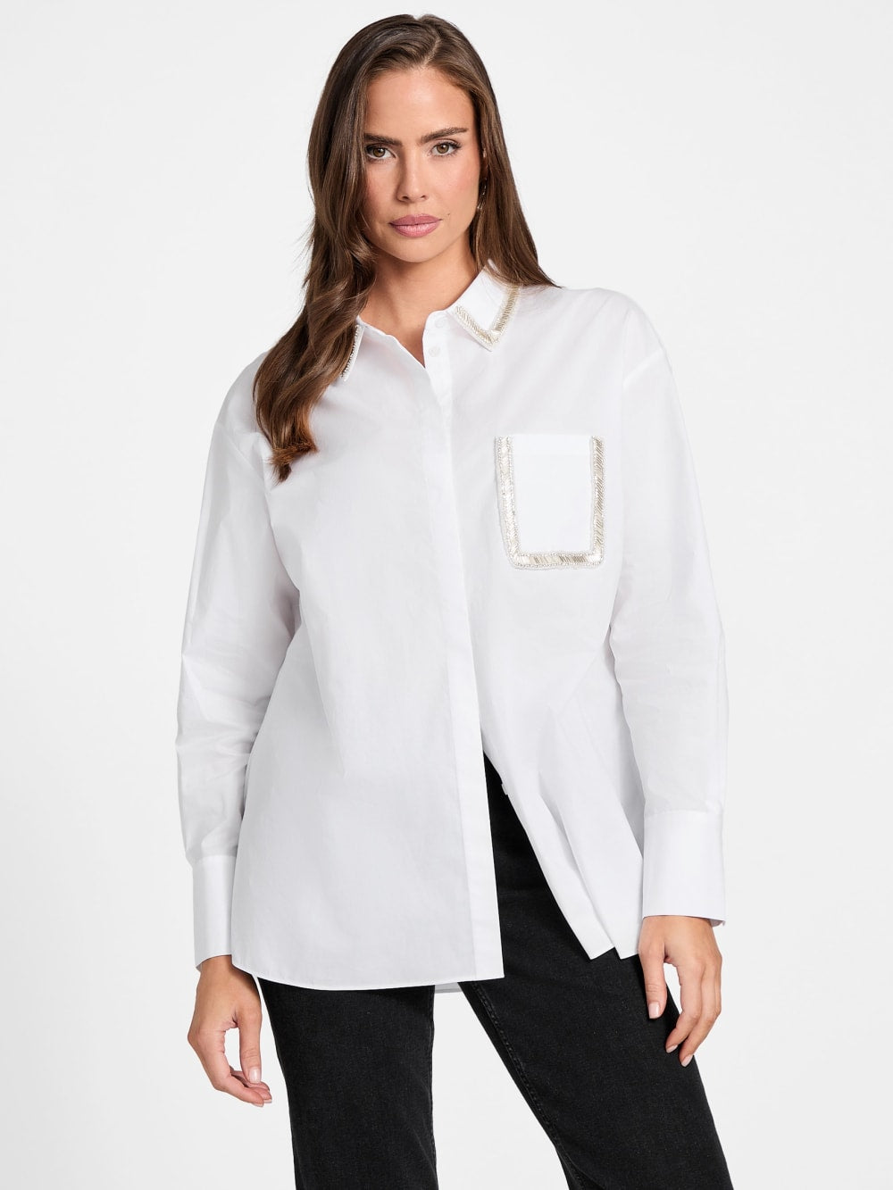 Marciano beads shirt