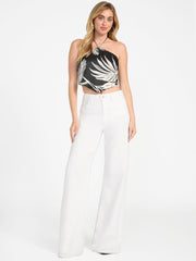 Kimmy Printed Satin Top