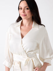 Daisy Wrap Top