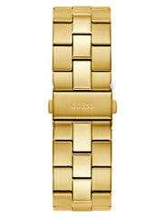 Gold-Tone and Green Analog Watch