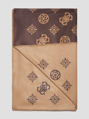 Fleece Peony Blanket