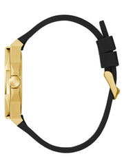 Gold-Tone and Black Analog Watch
