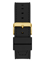 Gold-Tone and Black Analog Watch