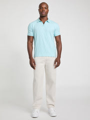 Jacquard Knit Polo