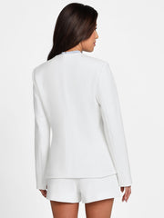 Gwen Front-Open Blazer