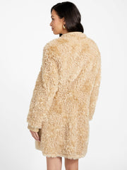 Rachel Faux-Fur Midi Coat