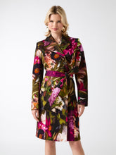 Jennifer Printed Trench Coat
