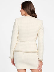 Eco Sue Belted Bouclé Blazer