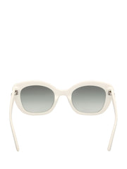 Bubble Cat-Eye Plastic Sunglasses
