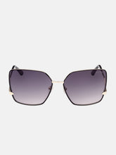 Oversized Square Zigzag Sunglasses