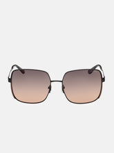 Oversized Square Metal Sunglasses