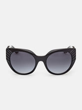 Adina Cat-Eye Plastic Textured Sunglasses
