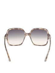 Oversized Plastic Square Sunglasses