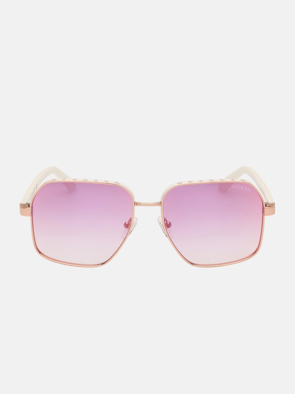 Katelyn Metal Rim Signature Sunglasses