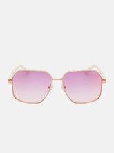 Katelyn Metal Rim Signature Sunglasses