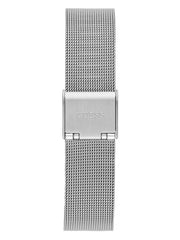 Silver-Tone Mesh Analog Watch