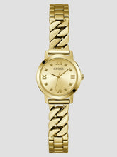 Gold-Tone Mixed Chain Analog Watch