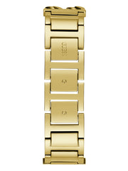 Gold-Tone Square Analog Watch