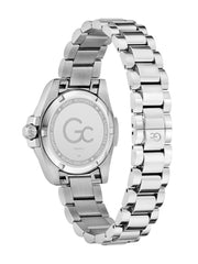 Gc Silver-Tone Analog Watch