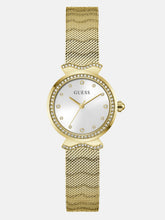 Gold-Tone Wavy Analog Watch