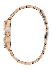 Rose Gold-Tone and Pink Analog Watch