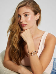 Rose Gold-Tone Analog Watch